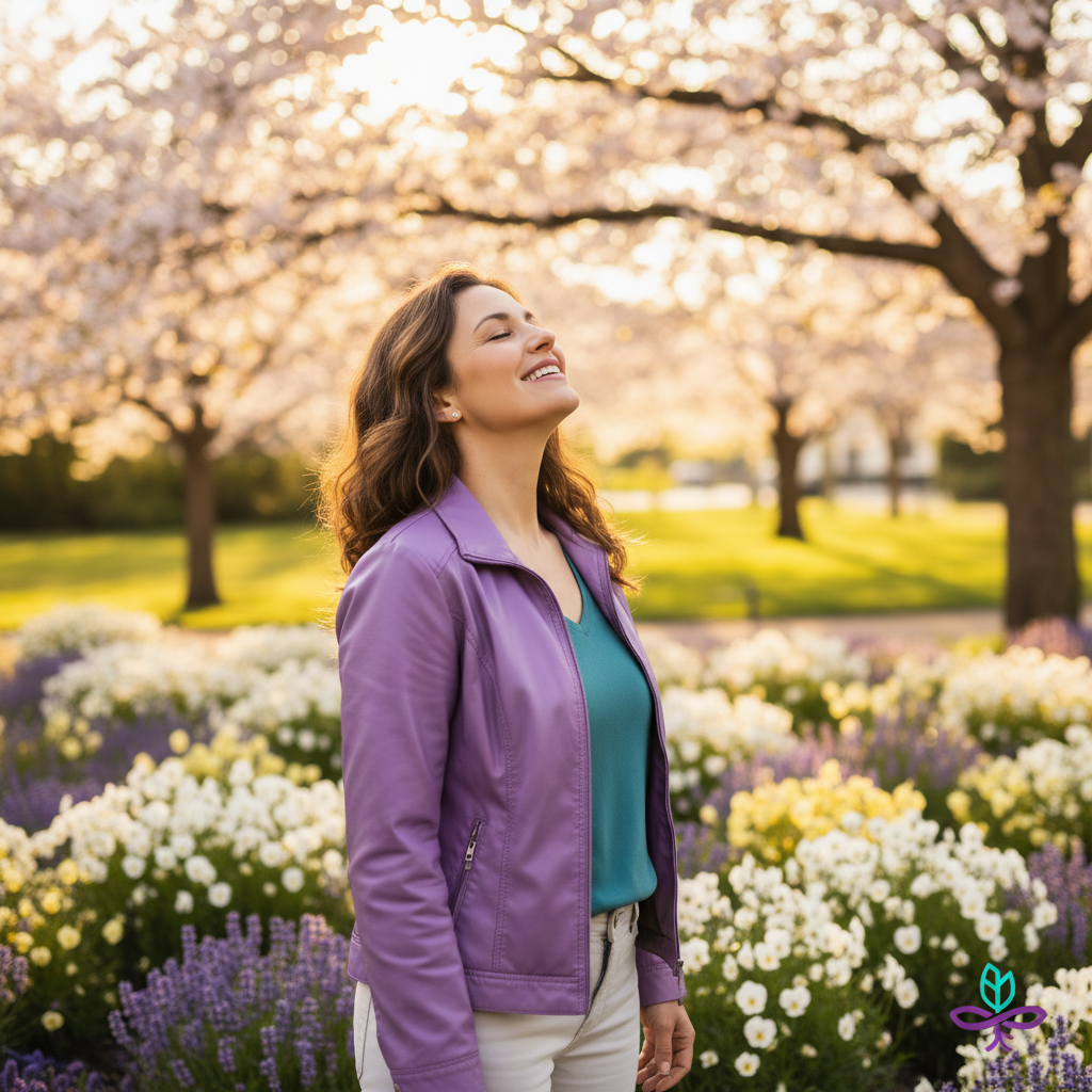 Pollen particles causing environmental allergies